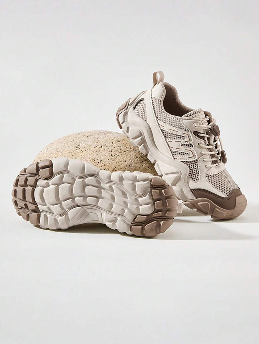 CAMEL CROWN Zapatos deportivos casuales para mujer, transpirables, ligeros, resistentes a los golpes y antideslizantes para otoño e invierno. Zapatos de senderismo ligeros para ocio urbano y actividades al aire libre.