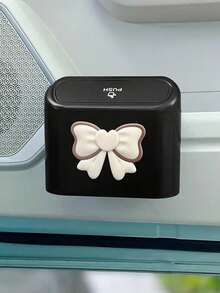 1pc Car Mounted Garbage Bin Hanging Car Decoration Garbage Bin Car Interior Storage Cleaning Garbage Bin Car Mounted Storage Waterproof Car Accessories - Multicolor - View 7