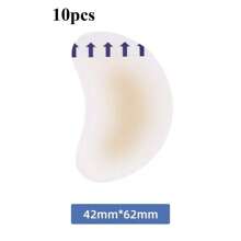20 piezas/10 piezas Parches para ampollas, Almohadillas de gel para ampollas, Vendajes acolchados, Protector de gel invisible para ampollas, Parches protectores para ampollas en el talón, el pie y los dedos de los pies, Adhesivos hidrocolloides para el cuidado de ampollas en el talón - Pegatinas antidesgaste, Parches para pedicura, Herramientas para el cuidado de los pies