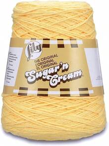 Lily Sugar'n Cotton Cone Yarn, 14 Oz, Potpourri Prints, 1 Cone
