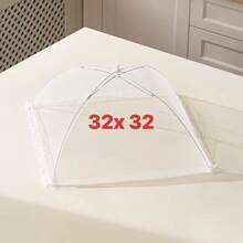 1pc Food Cover, Foldable Dining Table Food Cover, Dustproof And Fly Proof Household Vegetable Cover Umbrella, Rectangular Mosquito Proof Kitchen Cover,Insect-Proof Food Cover,Foldable Outdoor Food Hood,Both Indoor And Outdoor Can Be Used