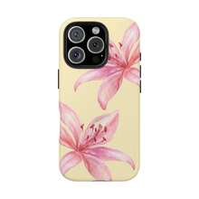 Butter Yellow Phone Case Tiger Lily Cute Phone Case For Summer Compatible With IPhone 17 Air 16 Pro Max 15 14 Plus 13 12 Pro 11