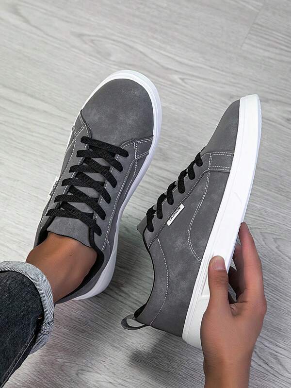 2025 New Men's Sports Shoes, Men's Fashion Casual Shoes, Lace-Up Men's Shoes, Skateboard Shoes, Men's Sports Shoes, Personalized Street Men's Shoes