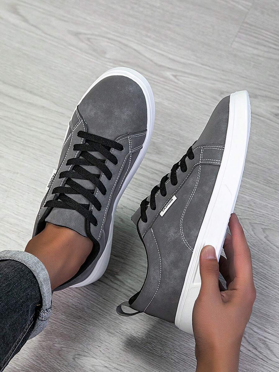 2025 New Men's Sports Shoes, Men's Fashion Casual Shoes, Lace-Up Men's Shoes, Skateboard Shoes, Men's Sports Shoes, Personalized Street Men's Shoes