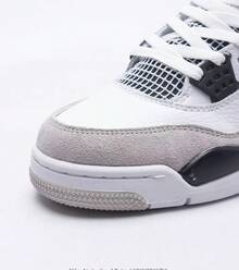 Retro White Cement -Retro , Suitable Forboth Courtand Street  Plain    Casual    Hot Pressing    Sneakers  School  Holiday  Home  Outdoor  Gym & Fitness    The Four Seasons - Đen và trắng - Xem 4