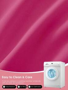 1 chiếc ga trải giường, tấm bảo vệ nệm màu trơn 100% polyester, phù hợp với nệm dày 9-12 inch, chống co rút, chống phai màu, chống nhăn, thoải mái, mềm mại, nhẹ, thích hợp cho mọi mùa, dùng được ở nhà và ký túc xá, có các kích cỡ Twin/Full/Queen/King, đạt chứng nhận OEKO-TEX. - Màu Hồng  Dưa hấu - Xem 10