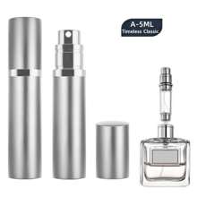 1pc Refillable Perfume Atomizer Empty Mini, TSA Approved, Travel 5ml Perfume Spray Bottle, Portable Fragrance Container For Man And Women, Amazing Gift