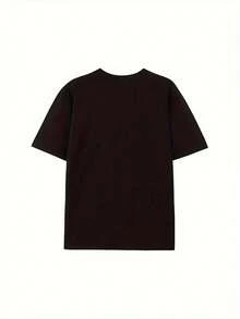 Men's Shirt With Rock Band Graphic - Vintage-Inspired Short-Sleeve Shirt With A Round Neckline. Summer Casual Top Made Of Polyester With A Heavy Metal Band Design. Perfect For Beach Vacations And Music Fans. Beach Shirt. - 黑色 - 查看 3