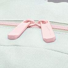 Mochila Escolar Notebook com Necessaire  Soft Verde