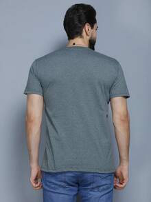 BOOS 100% Cotton Crew Neck T-Shirt - màu xanh lá - Xem 2