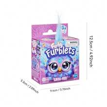 Hasbro Furby Furblets Groo-Vee Mini Friend, 45+ Sounds & Music, Speaks Only Furbish, Electronic Plush Toys, Purple, Back To School Gifts, Ages 6+ - GROO-vEE - View 12