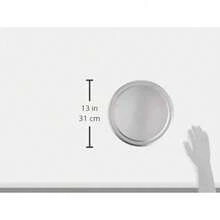 TP12 TP Series 18-Gauge Aluminum Standard Weight Wide Rim Pizza Pan, 12-Inch - 12-inch - 查看 5