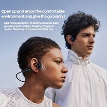 sanag A50S Pro/Max 16GB Large Memory Edition Bone Conduction Sports Earbuds True Wireless Open Wear IPX Deep Waterproof Long-Lasting Comfort For Running And Fitness Shadow Blue