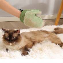 Pet Hair Removal Gloves, Designed For Detangling Pet Fur, Dual-Sided Brush & Deshedding, Suitable For Cats & Dogs, Reusable & Washable, Static Absorption, Travel Friendly, Ideal For Pet Owners, Multi-Pet Households, Slouchy People, And Pet Grooming Salons, Can Be Used On Clothes, Sofas, Furniture, Bedding, And Carpets