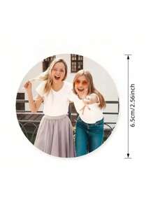 Customizable Refrigerator Magnets - Personalized Photo & Design Options For Home, Office, And Kitchen Decor - Plastic Oval-Shaped Magnetic Stickers, Fridge Magnets, Multi-Functional, Ornamental, Reusable, Exquisite, High-Quality, Colorful, Modern, Custom, Personalized, Unique, Home, Garden, Office, For Anniversaries, For Valentine's Day, For Mother's Day, For Father's Day, For Graduation, For Housewarming, Home Decor, Home Decor, Customized Refrigerator Magnets, Home Refresh,Personal Items - Multicolor - View 38