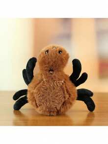 Realistic Insect Series Plush Toys - Spider, Caterpillar, Bee, Snail, Ladybug And Moth Keychain Backpack Mini Pendant - Multicolor - View 9