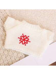 1pc - Christmas Atmosphere Car Shift Knob Cover, Universal Car Shift Dust Cover, Fashionable Mini Knitted Sweater For Car Shift Lever And Shift Knob, Christmas Holiday Decoration,Christmas Gifts