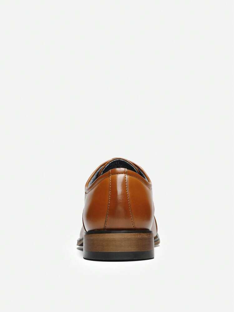 Men's Oxfords Formal Dress Shoes - 棕色 - 查看 8