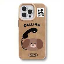 Teléfono con diseño retro y lente de alta calidad, compatible con 13 Pro, 15 Plus, X, XS, 14, 12, 16 y 11. Funda de piel sintética suave y resistente - Colores mixtos 1 - Ver 3