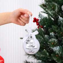 1pc/3pcs/6pcs Christmas Hanging Decoration Ball Pendants Angels, For Christmas Party Memorial Ornament XMas Tree Hanging Decorative Supplies - Multicolor - View 7