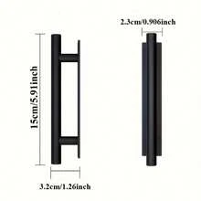 Pegangan Furnitur Perekat untuk Pintu Plastik, Cocok untuk Mengatur Lemari, Pintu Geser, dan sebagai Kenop untuk Membuka dan Menutup Pintu - MultiWarna - View 4