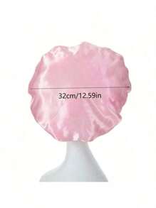 1pc Mulberry Silk Sleep Cap, Satin Hair Wrap, Soft Elastic Waist Mulberry Silk Pajamas, Silk Hair Turban Suitable For Curly Hair Home Bathroom Decor Fall Decor Back To School Blush PinkBlush Pink
