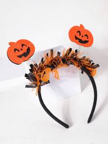 1pc Halloween Party Pumpkin Headband, Suitable For Men And Women Halloween Costume Party - Multicolor - View 7