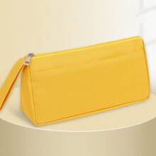 1pc Customized Personalized Pencil Case, Customized Text, Letter Combination Pencil Case, Father's Day Gift, School Supplies, Pencil Case With Zipper, Father's Gift, Final Gift, Student Gift, Large-Capacity Stationery Bag, Student Pencil Case, Unisex, Back-To-School Gift, Personalized Pencil Case, Multifunctional, Waterproof, Decorative, Reusable, Colorful, Retro, Cute, Modern, - Multicolor - View 13