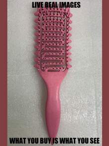 2025 Professional Curling Hair Brush, Create Perfect Curls, Waves And Spirals - Anti-Frizz, Smooth And Easy To Comb, Salon-Level Styling, Hair Brush, Comb, Edge Brush, Hairbrush, Detangling Brush, Ball Brush, Mini Hair Brush, Hair Brush Set, Wooden Brush - Multicolor - View 5