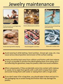 1 par de pendientes de aro dorados de acero inoxidable, hipoalergénicos, no se destiñen, cómodos y versátiles, minimalistas y elegantes, adecuados para uso diario o fiestas, regalo de joyería de moda para mujeres - Multicolor - Ver 5