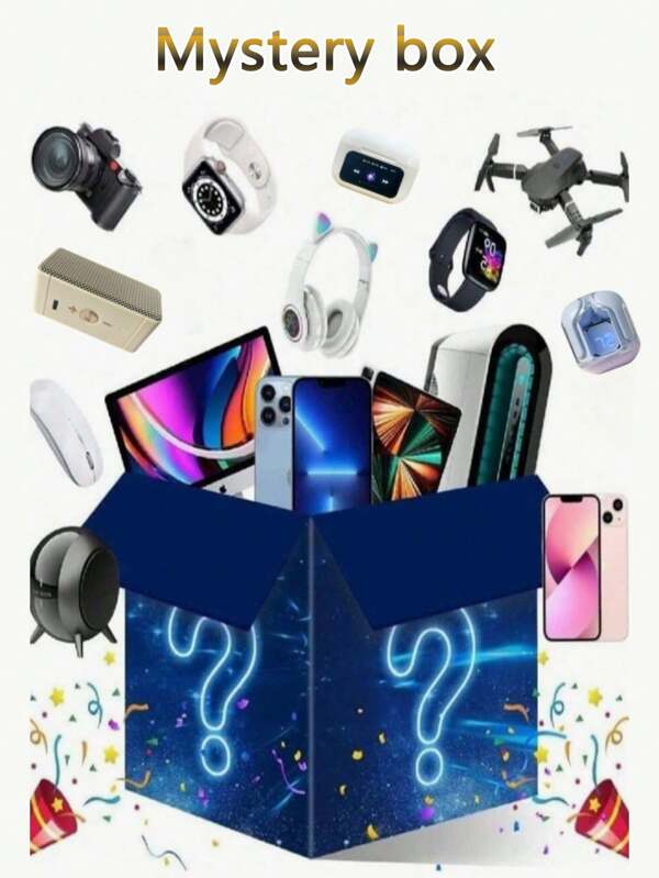 Mysterious Surprise Gift Box, Containing Over 15 Different Items, A Brand-New And Surprising Gift For 2025, Randomly Offering One Item. It Is Highly Suitable For Birthday Gifts, Valentine's Day Gifts, Graduation Season Gifts, Independence Day Gifts, And Party Gifts.