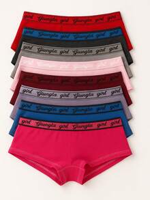 Giungla Cotton Women's Adult Boxer Briefs Kit 6 - Multicolor - View 4