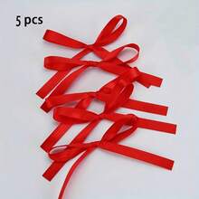 5/10/20 nơ ruy băng, đồ trang trí tự làm, đồ dùng tiệc sinh nhật, phụ kiện tóc cưới, đồ trang trí bàn tiệc ngày lễ, thích hợp để trang trí bánh cưới, trang trí nhà cửa, nơ và ruy băng theo mùa - Nhiều màu - Xem 28