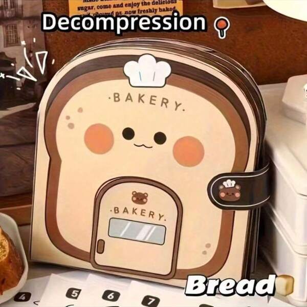 1 conjunto de kit de livro de recorte de papel 3D faça você mesmo, inclui padaria, máquina de waffle, cuidador de hamster, frango frito coreano, macarrão instantâneo apimentado, conjunto de artesanato de papel pré-cortado com tema Tteokbokki para brincadeiras criativas