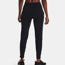 Under Armour Women's High Waist Breathable Comfortable Knit Sports Pants - Black - View 8