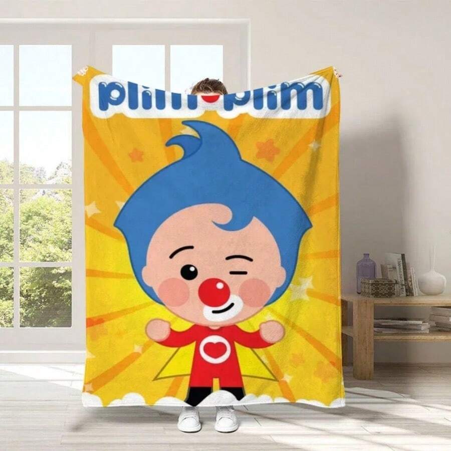 Nap Plush Hairy Decorative Custom Fleece Throw Blanket Plim Plim Fluffy Soft Blankets For Bed Bedroom Decoration Boho Home Decor.Jpg - 白色 - 查看 1