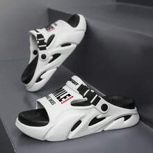 2025 Summer New Men's Bionic Outdoor Beach Resort Style Comfortable Thick Soft Bottom Versatile Couple Casual Slip-On Sandals For Driving & Leisure