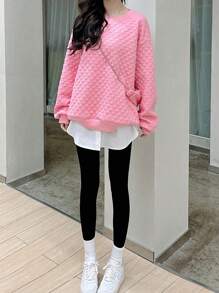 1 件白色仿裙摆，打造学院风叠穿造型的必备单品，轻松为你的穿搭增添层次感 - 兩件裝[白色] - 查看 5