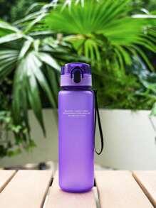 1pc 23OZ (Approx. 700ml) Outdoor Cartoon Pony Design Plastic Cup With Straw, Suitable For Outdoor, Portable, Cycling, Sports, School - Multicolor - View 10