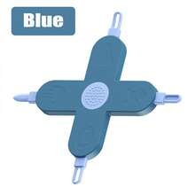 4合1婴儿鼻子、指甲、耳朵和肚脐清洁器，耳垢清除工具和婴儿鼻子清洁器指甲清洁器，多功能4合1婴儿护理工具套装 - 彩色 - 查看 7