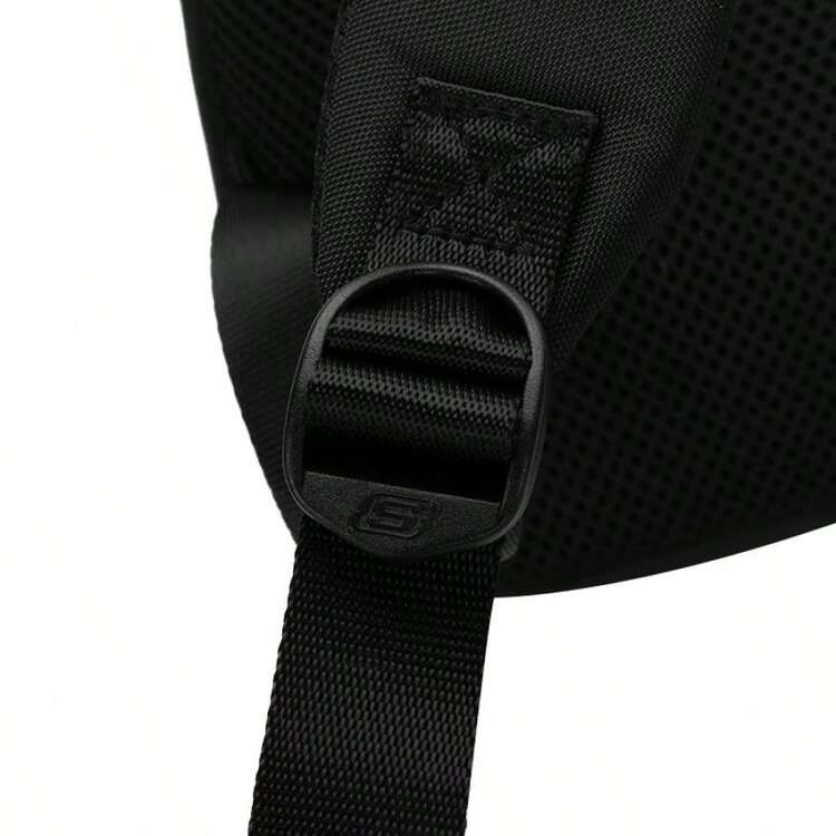 Skechers 男女通用背包，成人中性背包，学生书包，休闲包，户外旅行包，运动包 - 碳黑 - 查看 5