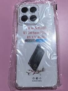 3pcs Transparent Four-Corner Anti-Fall Case Compatible With Huawei/Honor Series, Huawei/Honor Transparent Four-Corner Anti-Fall Phone Case, Phone Case, Phone Protective Cover, Phone Shell, Phone Sleeve, Anti-Fall Phone Case, Transparent Phone Case, Minimalist Phone Case, Solid Color Phone Case, Transparent Phone Case, TPU Anti-Fall Phone Case (Military-Grade Anti-Fall)