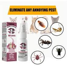 Yegbong Pet Insect Repellent Flea And Tick Repellent For Cats And Dogs External Use Anti-Itch Spray - 1 - View 1