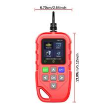 OBDII 扫描仪适用于所有汽车，多语言 OBD2 代码读取器，汽车自动诊断工具，清除/擦除代码/故障代码读取器扫描仪，可诊断扫描工具，适用于所有 OBD 协议汽车，自 1996 年以来