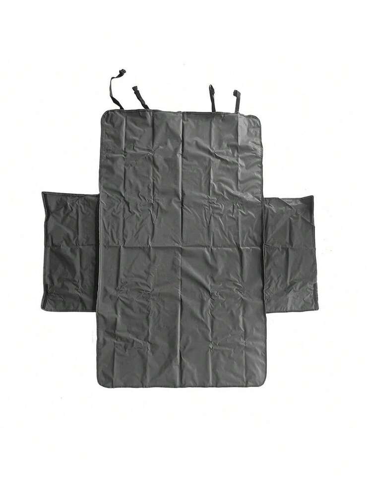 1件加厚宠物货物衬垫，汽车后座黑色边缘垫，宠物用品，狗狗汽车座椅，汽车内饰配件，汽车座椅套，狗床 - 彩色 - 查看 4