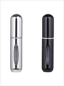 5pcs/4pcs/3pcs/2pcs/1pc Portable Refillable Travel Perfume Bottles, 5ml Travel Size Atomizer Sprayer, Pocket Perfume Containers, Travel Spray Bottles, 5ml Bottom Refill Perfume Decant Vials, Reusable Travel, Pressing Dispenser Sample Bottles, Back To School Essentials, Small Water Bottles For School, Women Decorative Accessories - Multicolor - View 37