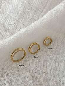 1 Stück 925 Sterling Silber 16G Helix Zwilling Klicker Creolen - Knorpel Helix Piercing Feiner Schmuck - Scharnier Creole Rook Creole, Concha Creole, Creolen, Septum Klicker Ring Daith Creole Tragus Creole Scharniergelenk Nasenpiercing, geeignet für Frauen und Männer für den täglichen Gebrauch