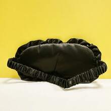 Miniso Diamond-Studded Lace Eye Mask - Black, Exquisite Diamonds With Sweet Lace, Soft Material Fits The Eyes Perfectly, Blocks Light And Aids Sleep To Create A Comfortable Sleeping Environment (1 PC) - Black - View 2