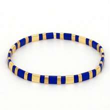 1 Stück Bohemian Vintage TILA Armband für Frauen, mehrschichtiges Luxus Elastikband Armband, farbiges TILA Perlenarmband, neutralfarbiges Armband, Paar/Freundschaftsarmband, geeignet für tägliche Treffen, Festivals, Sommerbekleidung, Sommergeschenk, Urlaubsgeschenk, bevorzugtes Geschenk für Frauen - Verschiedenfarbig - Übersicht 14