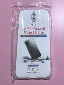 3pcs Transparent Four-Corner Anti-Fall Case Compatible With Huawei/Honor Series, Huawei/Honor Transparent Four-Corner Anti-Fall Phone Case, Phone Case, Phone Protective Cover, Phone Shell, Phone Sleeve, Anti-Fall Phone Case, Transparent Phone Case, Minimalist Phone Case, Solid Color Phone Case, Transparent Phone Case, TPU Anti-Fall Phone Case (Military-Grade Anti-Fall)